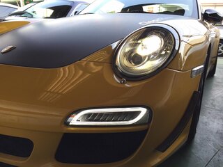 Jeu de phares supplémentaires LED foncé « 991 Turbo S-Style » - 997.2