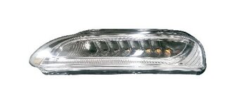 Additional head light set LED - Clear - "991 Turbo S-Style" - 997.2