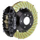Kit freinage AR Brembo sport  GT (4 pistons) disques 345x28mm percés - étriers noirs