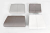 RS Replica Sport Seat Center Insert Cushion Set 964 / 993 - Leather - Grey