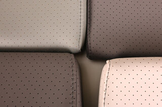 RS Replica Sport Seat Center Insert Cushion Set 964 / 993 - Leather - Grey