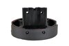 Push button Matt Black for Hazard warning lights - 996 / Turbo / GT2 / GT3 2002-