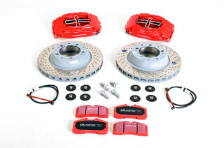 Big Red Sport Brake System 993 - Rear - 4 Piston - 322x28 mm - OE Caliper + OE Discs - EBC