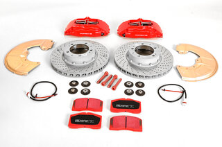 Big Red Sport Brake System 993 - Front - 4 Piston - 322x32 mm - OE Caliper + OE Discs + EBC