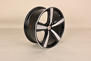 10x21ET19 Alloy wheel - Rear - 95B.2 Macan - Black -
