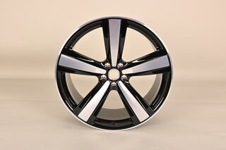 9,5x21ET27 Leichtmetallrad VA 95B.2 Macan - Schwarz-Glanzgedreht