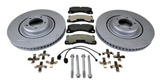 Kit service frein AV complet (disques origine) - 971/971.2 Panamera - 1LJ - 20" Rouge