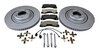 Kit service frein AV complet (disques origine) - 971/971.2 Panamera - 1LJ - 20" Rouge