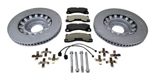 Kit service frein AV complet (disques origine) - 971/971.2 Panamera - 1LJ - 20" Rouge