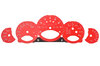FVD Brombacher Instrument Face Set 997.1 - Guards Red - Tiptronic - MPH - 200 MPH