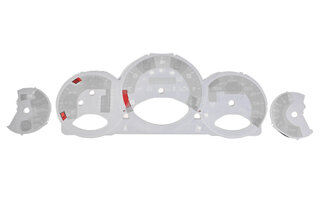 FVD Brombacher Instrument Face Set 997.1 - Guards Red - Tiptronic - MPH - 200 MPH