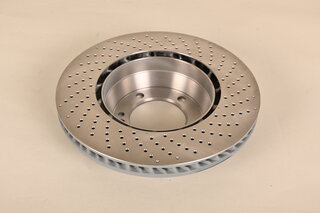Brake disk rear left  991.1 / 991.2 S ( Steel-brake with Centerlock )