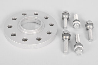 Distanzscheibe 18mm Alu eloxiert  (1St.) incl.  Radschrauben
