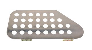 Klappe für Klimaanlagenfach aus Aluminium, gelocht 911/ 930 1978-89