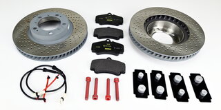 Bremsenservice-Kit komplett - VA - 996.1 GT3 MK1 ( Bremsscheiben OE )