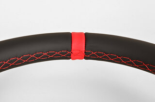 Volant GT rouge + moyeu 993 Ø350mm pour suppression AB sans TÜV