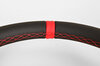 Volant GT rouge + moyeu 993 Ø350mm pour suppression AB sans TÜV
