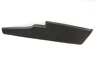 Türtasche Rechts 911/964, Schwarz, Kurzflor, Einfassung Kunstleder
