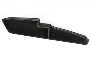 Türtasche Rechts 911/964, Schwarz, Kurzflor, Einfassung Kunstleder