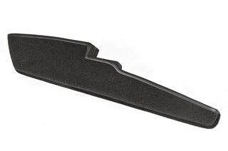 Türtasche Links 911/964, schwarz, Kurzflor, Einfassung Kunstleder