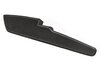 Türtasche Links 911/964, schwarz, Kurzflor, Einfassung Kunstleder