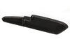 Türtasche Links 911/964, schwarz, Kurzflor, Einfassung Kunstleder