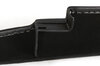 Türtasche Links 911/964, schwarz, Kurzflor, Einfassung Kunstleder