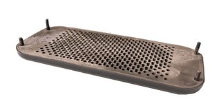 Dashboard Speaker Cover - Black - Uncovered - 25.4 cm (10 inches) Long x 11.5 cm (4.5 inches) Wide