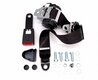 Three-Point Safety Belt - 1 Piece - Black - 15cm Belt Buckle - 911 / 912 / 356