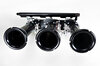 Einzeldrosselklappenanlage 911 SC/Carrera 78-89 - Aluminium gefräst - Schwarz