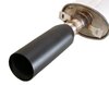 Sport End Muffler 944 / 924S ( M44.10 ) Stainless Steel - Dansk - Matt Black End Pipe - TÜV approval