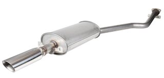 Sport End Muffler 944 / 924S ( M44.10 ) - Stainless Steel - Dansk - Polished End Pipe - TÜV approval