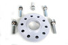 Wheel Spacer Taycan 9J1 (Y1A+Y1B) - 18 mm - Silver - Hub Centric - Anodized - Sold Individually