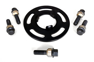Wheel Spacer Taycan 9J1 (Y1A+Y1B) - 7 mm - Black - Hub Centric - Anodized - Sold Individually