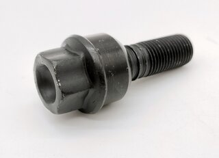 Radschraube Schwarz ( für Fahrzeuge mit 5mm Distanzen )