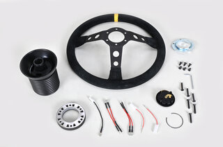 Volant GT2+moyeu 993 Ø350mm pour suppression AB sans TÜV