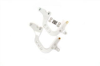 Adjustable Rear Decklid Hinge Set 964 / 993 - Rennline - Aluminum