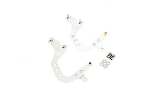 Adjustable Rear Decklid Hinge Set 964 / 993 - Rennline - Aluminum