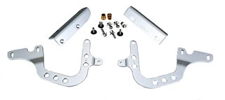 Adjustable Rear Decklid Hinge Set 964 / 993 - For Early 1965-89 911 Decklids - Rennline - Aluminum