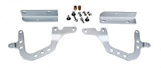 Adjustable Rear Decklid Hinge Set 964 / 993 - For Early 1965-89 911 Decklids - Rennline - Aluminum
