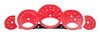 FVD Brombacher Instrument Face Set 997.2 GT3 / RS - Guards Red - Manual - MPH - OE Orange Marks