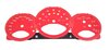 FVD Brombacher Instrument Face Set 997.2 GT3 / RS - Guards Red - Manual - MPH - OE Orange Marks