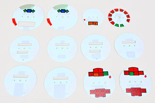 FVD Brombacher Instrument Face Set 964/965 3.3L /993 - Black - Custom (Mint Green Numbers + Symbols)