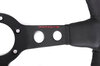 GT Race Steering Wheel - Black Leather - Black Indicator & Stiching - ø 350 mm - Without Hub