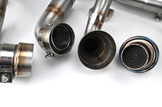 GT-Sport Abgasanlage - mit Fächerkrümmer Wärmetauschersatz - 965 Turbo 3,3L / 3,6L