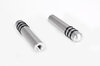 Druckknopf Set (2 Stück) Türverriegelung 911/930 (65-76) 944 (83-85.5) - Alu Silber