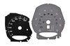 Instrument Face Set 981 Cayman S - Black / Grey Tach - PDK - MPH