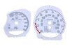 Instrument Face Set 981 Cayman S - Black / Grey Tach - PDK - MPH
