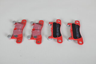 Clubsport Brake Pad Set 991.2 C2 / C4 / T - EBC - Redstuff - Rear - Street Legal