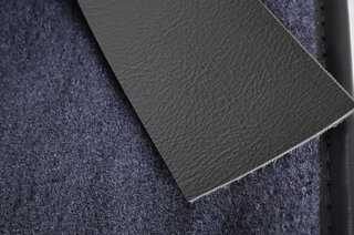 Teppichsatz komplett 930 Turbo Grau-Grün (Strickvelour)